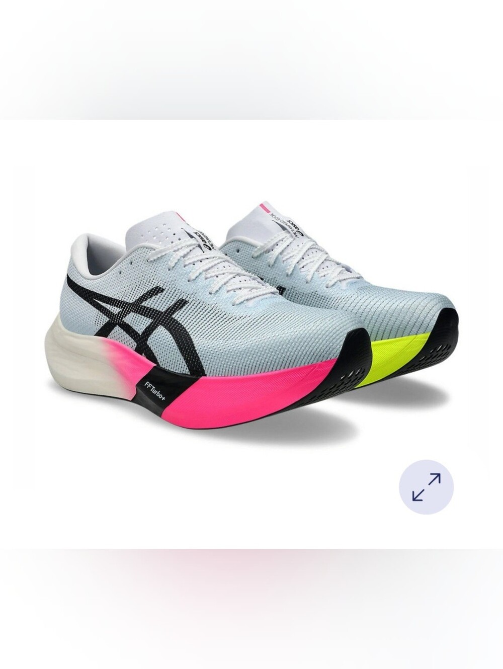 ASICS NWB Metaspeed Sky Paris Unisex 1013A123-401 Light Blue/Pink Size 10M-11.5W